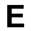 Е